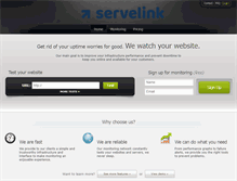 Tablet Screenshot of monitor.servelink.com